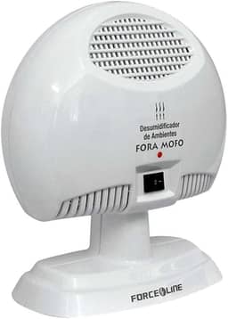 Desumidificador de Ar e Ambiente Tira Mofo, Force Line, Bivolt, Modelo 295, Branco, Plástico Policarbonato