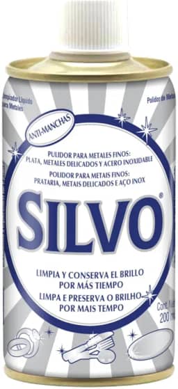 Silvo Polidor De Metais 200Ml