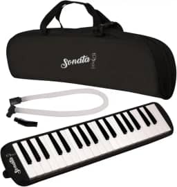Escaleta SONATA 37 Teclas Profissional + Bag (PRETO)