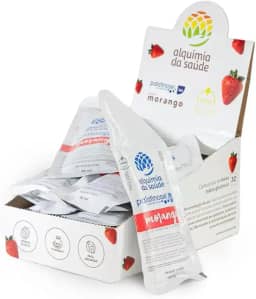 Palatinose Isomaltulose gel Sabor Morango Energia Estável Fácil Absorção Caixa 15 Sachês de 60mL Alquimia da Saúde