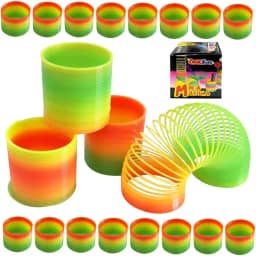 10 Mola Maluca Colorida na Caixa Lembrança e Sacola Surpresa para Festa Criança