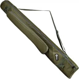 Porta Varas para Pescaria 1,50m Verde Musgo Proteção Transporte Fácil Bolso e Alça Profissional Pantaneiro Tecido Resistente a Água