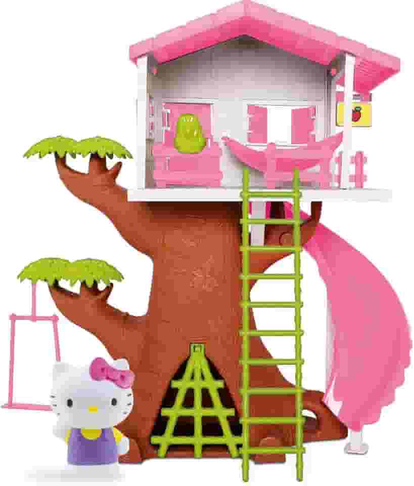 Casinha de Boneca, Samba Toys, Hello Kitty, Casa na Árvore