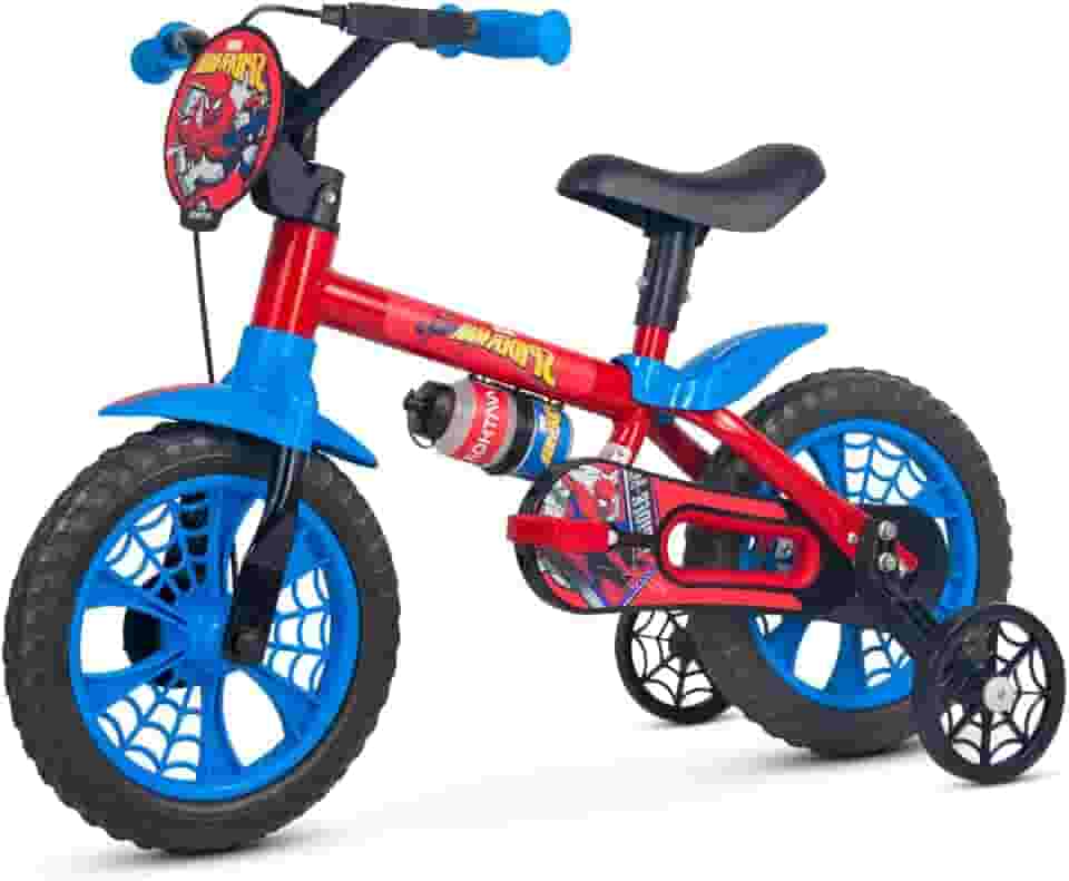 Nathor Bicicleta Infantil Aro 12 Spider-Man