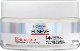 L'Oréal Paris Elseve Bond Repair Máscara de Tratamento Intensivo, com Ácido Cítrico e Glicina, Repara Ligações Capilares Quebradas, Reconstrução Profunda de Fios Danificados, 200g