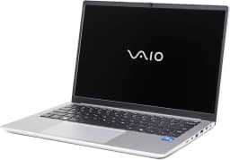 VAIO Laptop FS de 14,1 polegadas em alumínio | Intel Core i5-1235U | 8 GB de RAM | SSD de 1 TB | Tela fosca FHD | Áudio espacial THX | Leitor de impressão digital e câmera IR Windows Hello | Windows