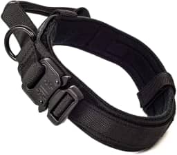 Coleira para Cachorro Grande e Forte MADOG Comander (G, PRETO)