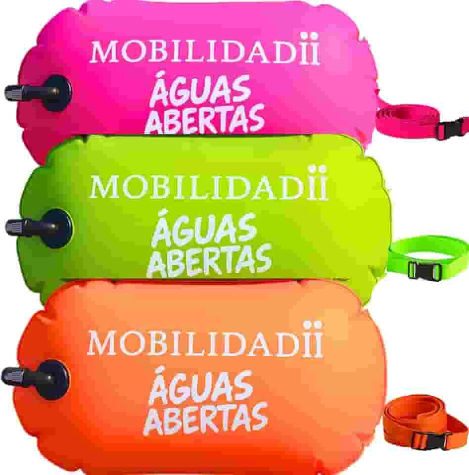 Bóia e Sinalizador para Natação em Mar Aberto Item de Sinalização, Dispositivo para Águas Abertas, Bóia para Nadadores, Kit Salva-vidas