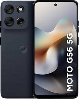 Smartphone Motorola Moto g56 5G - 256GB 24GB (8GB RAM+16GB Ram Boost) e 50MP Sony Lytia 600 Camera Ultrarresistencia militar IP68 + IP69 - Grafite