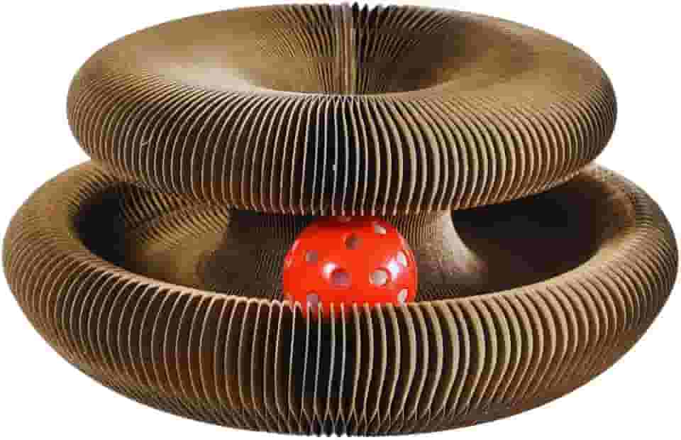 Chalesco Brinquedo Arranhador Interativo para Gatos