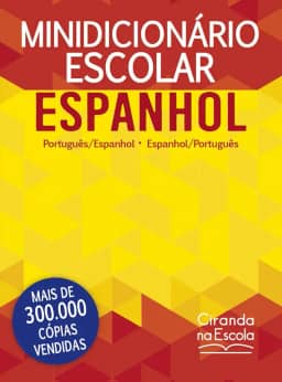Ciranda Cultural Minidicionário escolar Espanhol (papel off-set): Português - Espanhol, Laranja