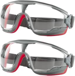 Kit 2 Óculos De Proteção Epi Ampla Visão 3m Anti Embaçante