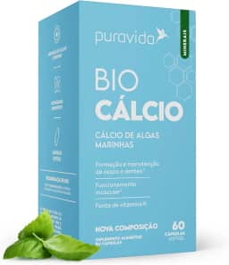Puravida Suplemento alimentar Bio Cálcio 60 cápsulas