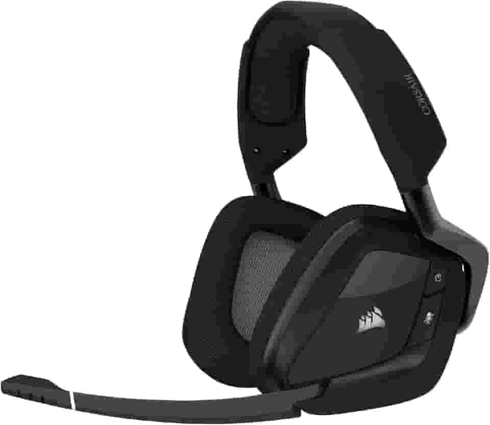 Headset Gamer Premium Corsair Void RGB Elite Wireless com 7.1 Surround - Preto CA-9011201-NA, 1,5