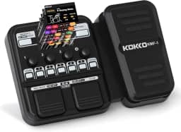 Kokko KMF-1 Pedaleira de Guitarra Multiefeitos com 59 Efeitos, Modelagem de Amplificador, Looper, Ritmo, Afinador, Seção de Ritmo, Afinador, Alimentado por Bateria Pedaleira guitarra