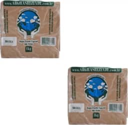 Argila Escolar Branca para Modelagem, Não Tóxica, Kit com 2 Pacotes de 1kg