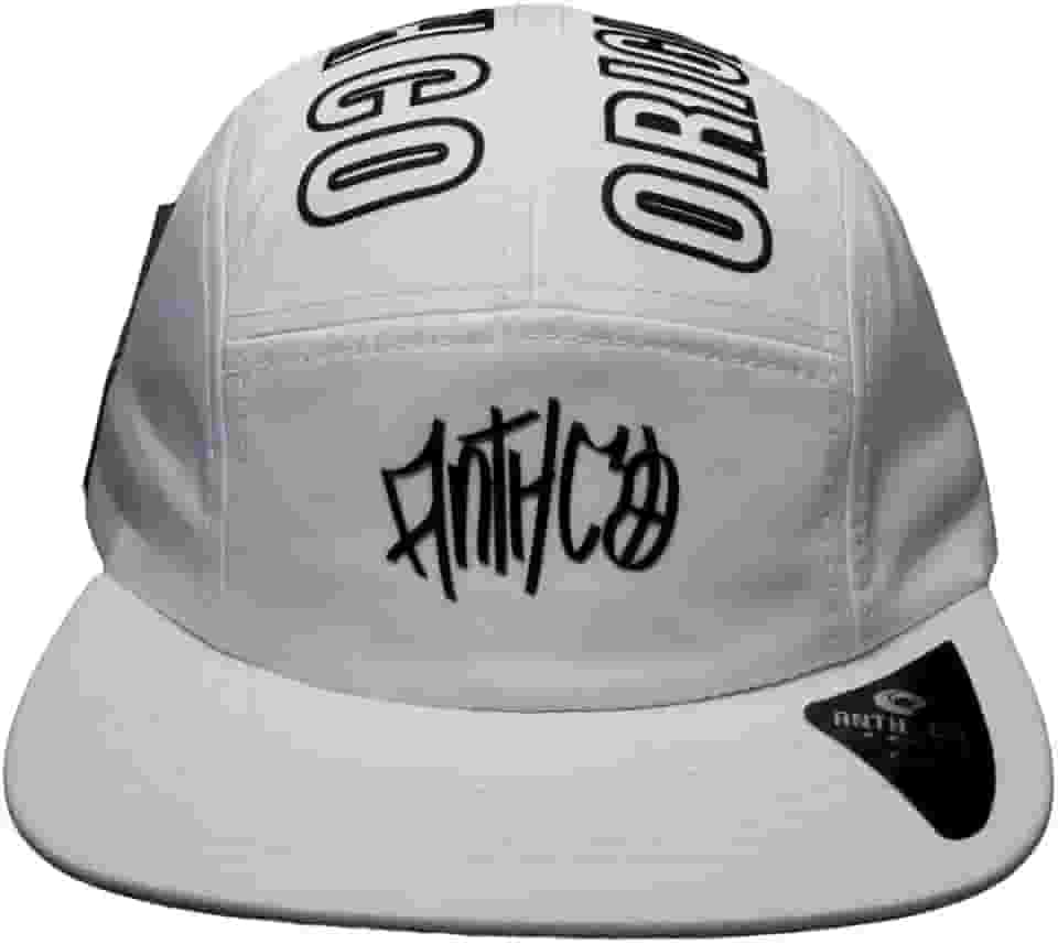 BONÉ ANTH.CO ORIGINAL PREMIUM - FIVE PANEL - STRAPBACK - ABA RETA - COM FITA - ORIGINAL - BONITO - CONFORTÁVEL - ESTILOSO