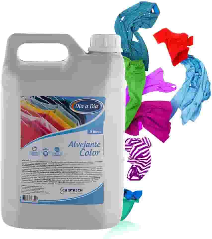 Alvejante Color Dia a Dia 5L Limpa e Desencarde Roupas Coloridas e Brancas