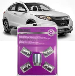 Porca parafuso Antifurto de Roda trava Original new Hrv CRV FIT CITY new civic contra roubo alta segurança 25000 SU importado cromado mcgard