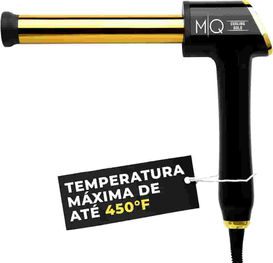 MQ Professional - Modelador de Cachos Profissional Gold Titanium 32mm