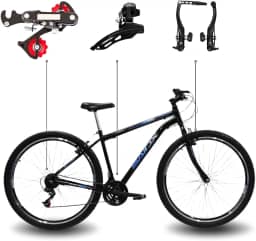 Bicicleta Aro 29 Bike Saidx Premium 21 Vel Quadro de Aço Carbono