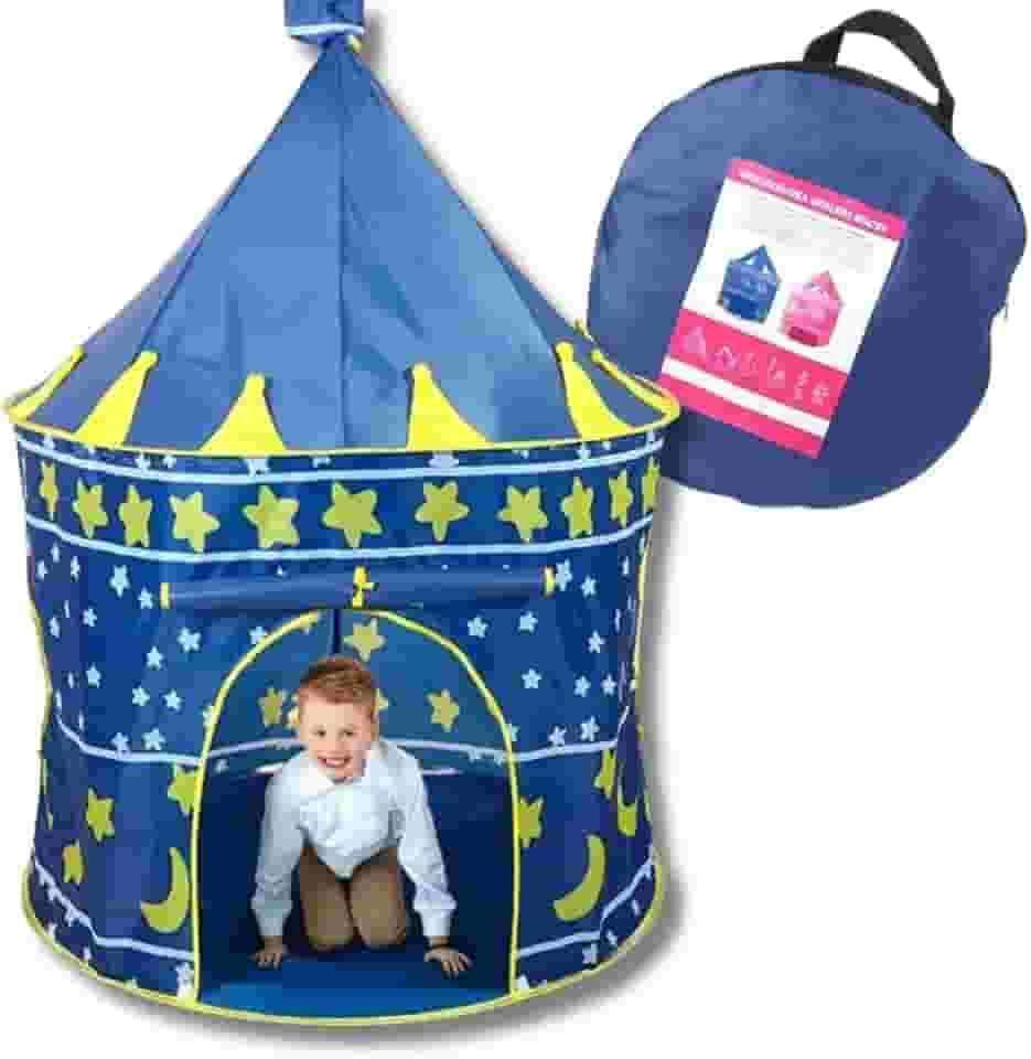 O Castelo dos Sonhos do Seu Filho – Barraca Infantil Tipo Castelo, Dobrável, Acompanha Bolsa, Tenda Cabana Casinha, para Brincadeiras Criativas e Diversão Para Crianças KOALA KIDS®