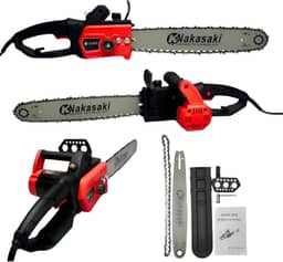 Motoserra Elétrica 2300W Knakasaki Sabre 40cm Alta Potência (110 Volts)