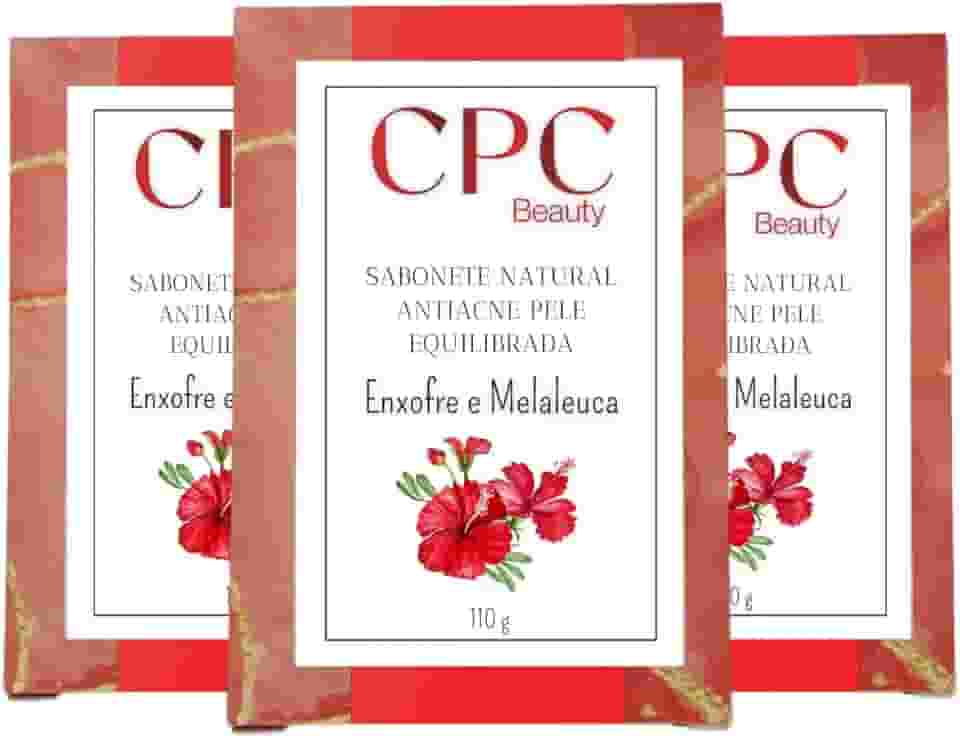 Sabonete Natural de Enxofre e Melaleuca Pele Equilibrada e Sem Acne CPC Beauty (3)