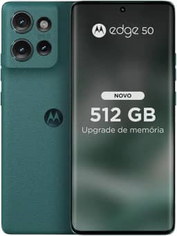 Smartphone Motorola Edge 50 5G - 512GB 24GB (12GB RAM+12GB Ram Boost) 50MP Sony Camera Moto AI Ultrarresistencia militar - Green