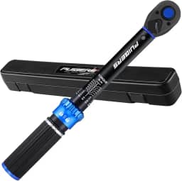 Chave de torque de 1/4 polegada, chave de torque de bicicleta 1/4 3-25 NM/22,6-221,3 IN.LB, dupla direção ajustável 72 dentes pequenas chaves Newton medidor para bicicleta, motocicleta e