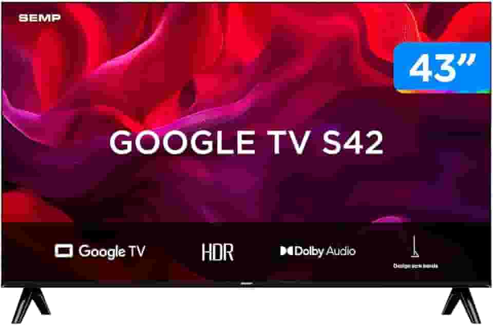 SEMP SMART TV 43” 43S42 FHD GOOGLE TV