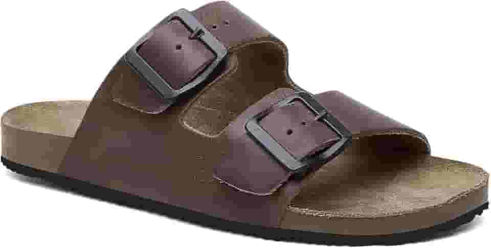 Sandália Papete Unissex Chinelo Birken em Couro do 34 AO 44