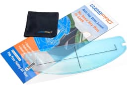 Película antiembaçamento universal para viseira de capacete de motocicleta, protetor facial de capacete, inserção de viseira antiembaçamento, lente de viseira de prevenção de neblina em manhãs frias e