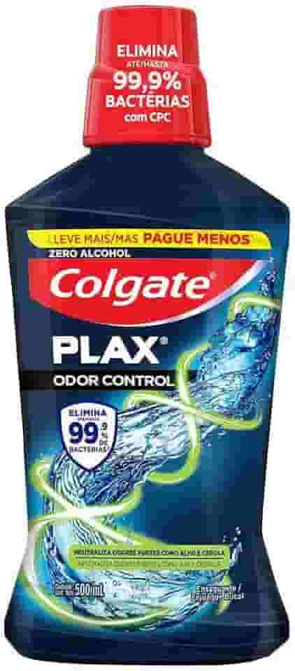 Enxaguante Bucal Sem Álcool Colgate Plax Odor Control 500ml