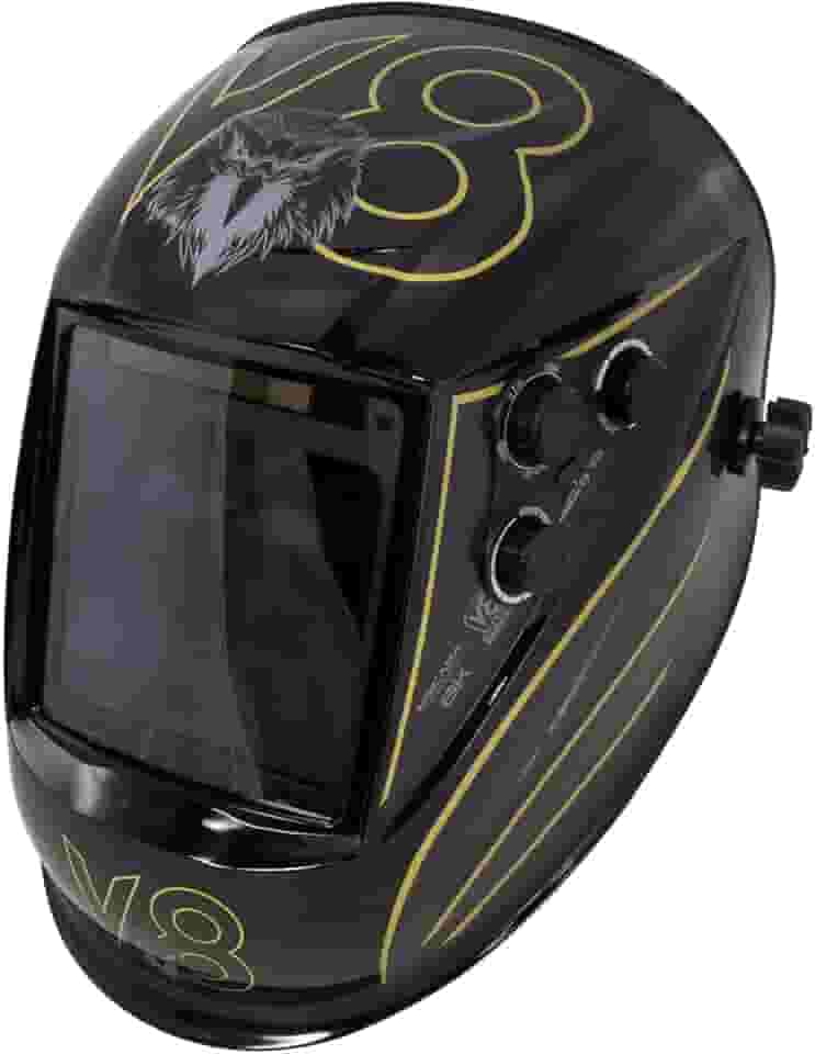 Máscara Solda Escurecimento Automático Profissional 8K V8 Brasil