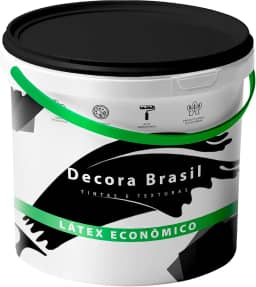 Tinta Látex Econômica Acrílica Base Água Para Parede Fosca (Branco Gelo, 3.6L)