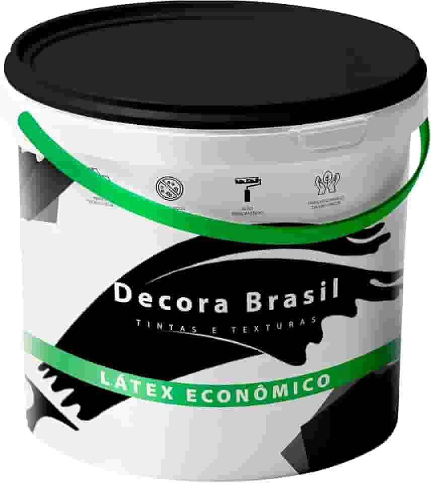 Tinta Látex Econômica Acrílica Base Água Para Parede Fosca (Branco Gelo, 3.6L)