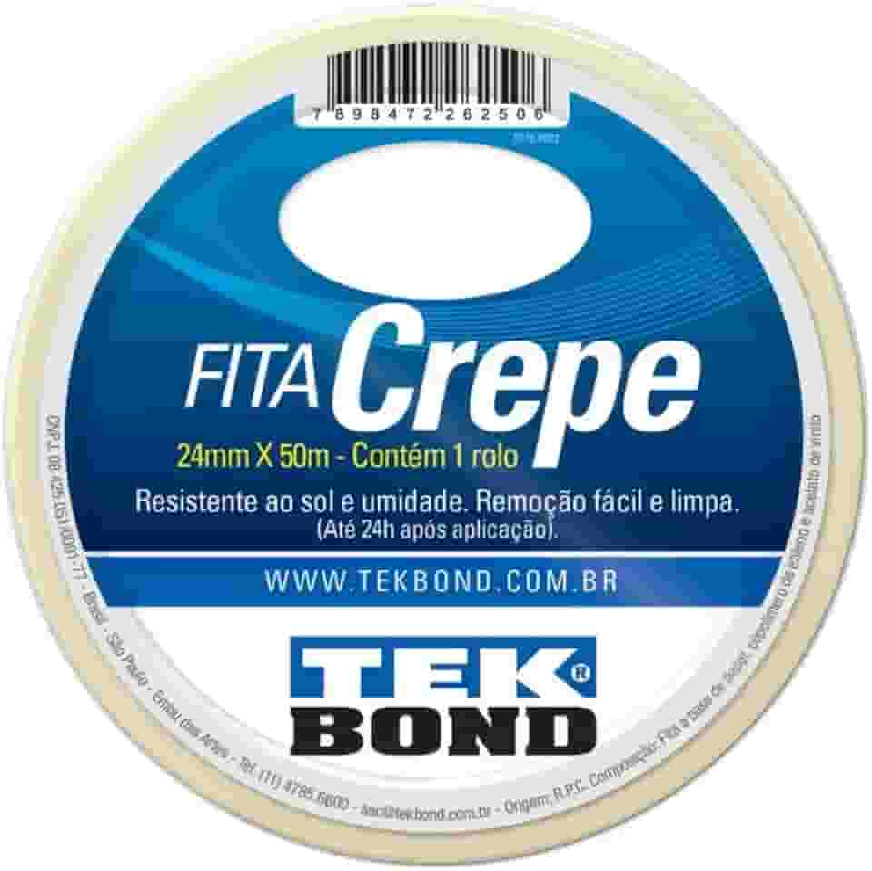 Fita Crepe 24mmx50m Tekbond