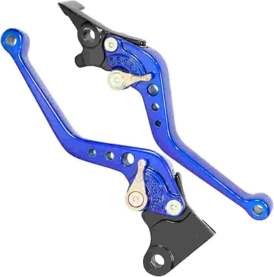 Manete de freio embreagem esportivo a disco CG125 CG150 CG160 Fan Titan Sport 2000 em diante (Azul)