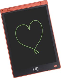 Lousa Mágica Infantil LCD Tablet para Desenho 10 Polegadas Educativo Estudo Desenvolvimento Cerebral (Vermelha)