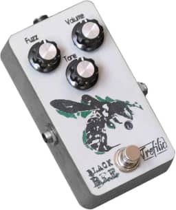 Pedal para guitarra Fuzz Black Bee Trefilio handmade