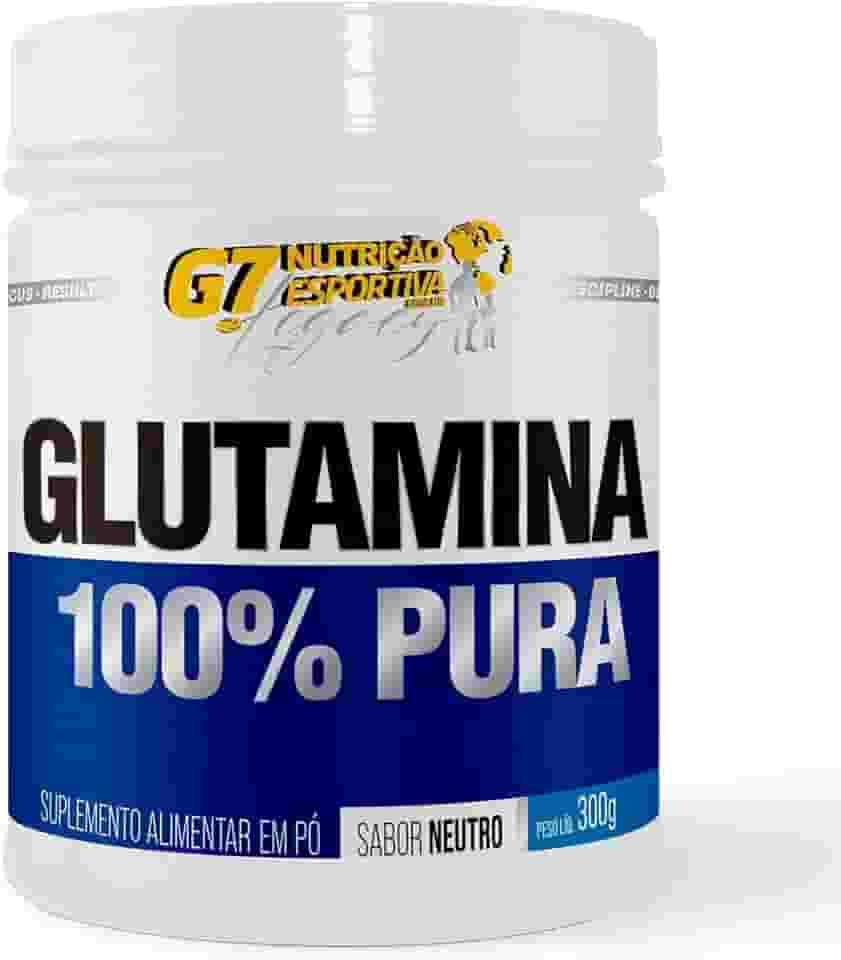 GLUTAMINA 300G 100% PURA - G7 NUTRIÇÃO ESPORTIVA - LEGACY