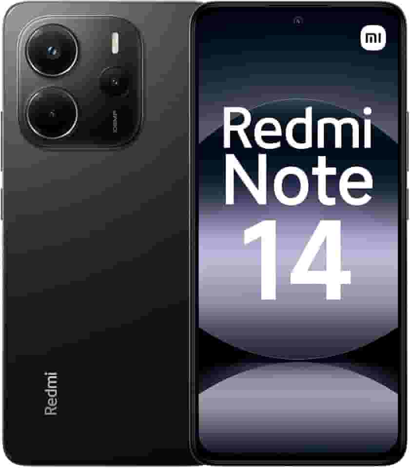 Smartphone Xiaomi Redmi Note 14 Midnight Black (Preto) 6GB RAM 128GB ROM