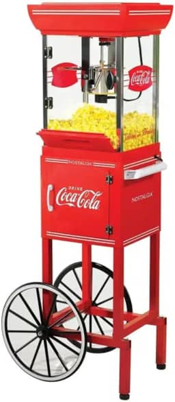 Carrinho de Pipoca Pipoqueira Elétrica Retrô Premium 220V