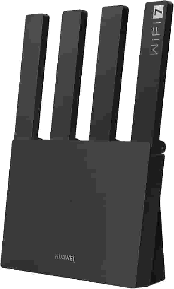 Roteador, HUAWEI WiFi BE3, Wifi 7, 3.6 Gpbs Dual-Band Wi-Fi 7, Visualização de Diagnóstico WiFi, Controle Parental, Preto