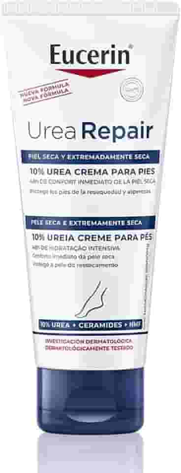 EUCERIN Creme Hidratante para Pés Urea Repair Plus 100ml, Hidratação Intensiva, Ureia, Pele Seca e Extra Seca