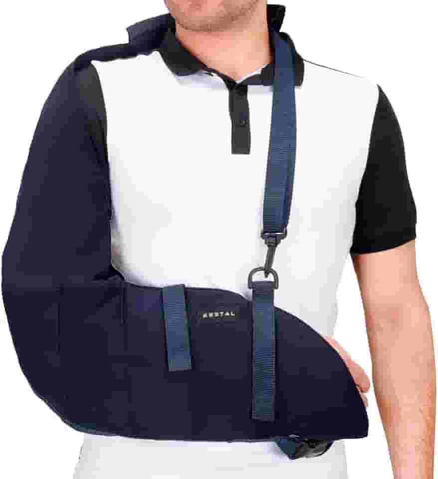 Kestal Tipoia Velpeau Estofada Imobilizadora americana Azul, Bilateral, G