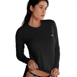Camiseta Térmica Puma UV50+ Manga Longa Feminina Adulto