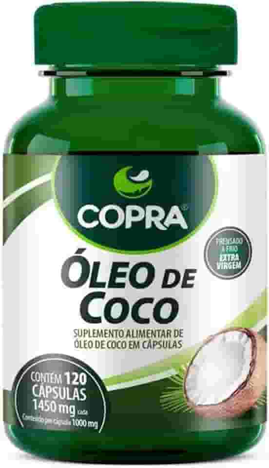 Óleo de Coco Extravirgem 120 cápsulas - Copra