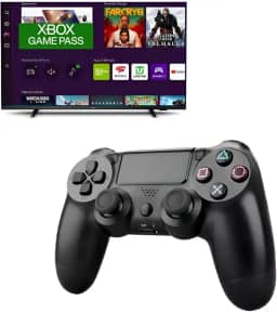 Controle Bluetooth para Xbox Game Pass, Compatível com TV Gaming Hub, Wireless Controller, Preto, Conexão Sem Fio, Jogos em Nuvem
